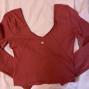 lulu align top long sleeve
